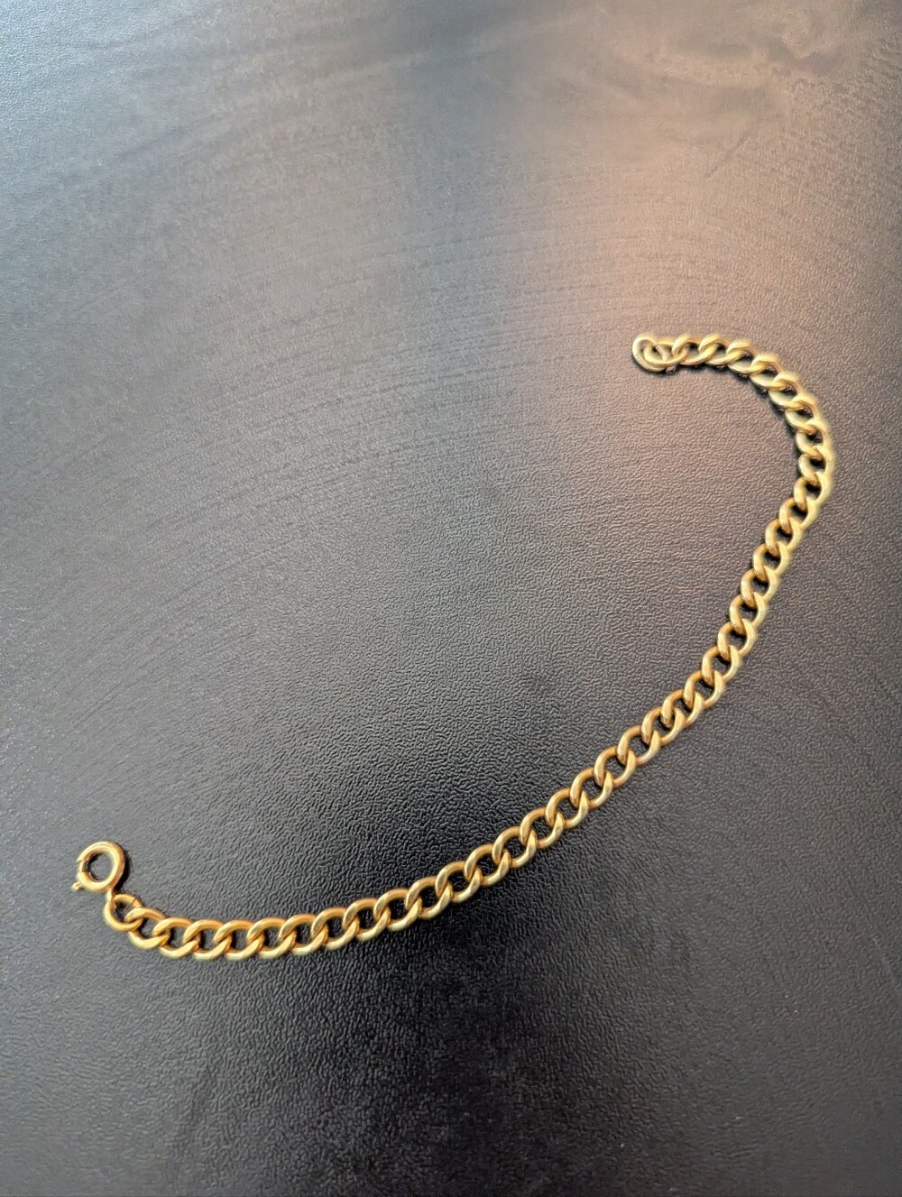12kt Gold Filled Curb Chain Bracelet